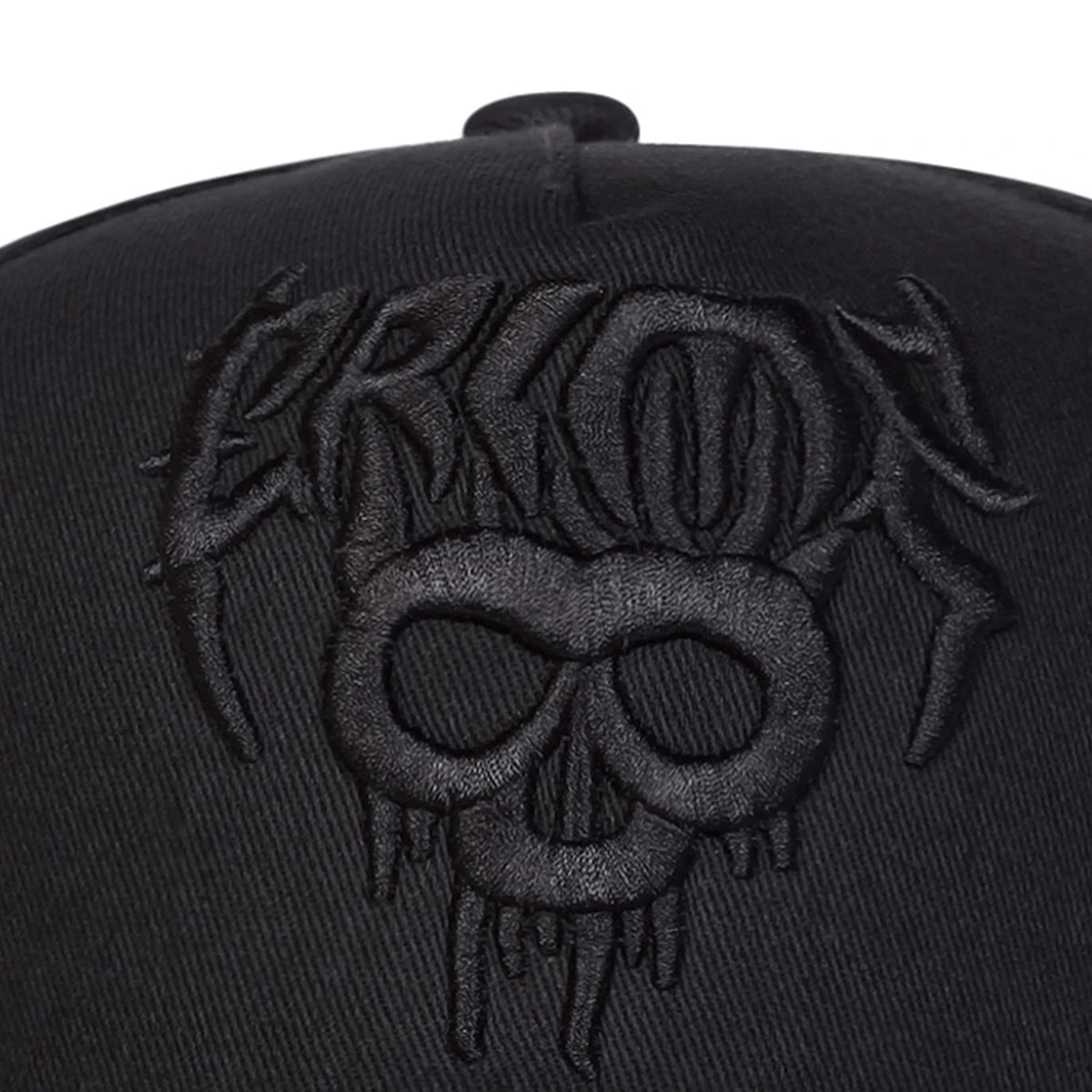 Unisex Skull Embroidery Baseball Caps Spring Autumn