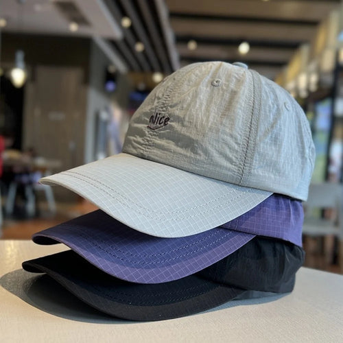 Summer Thin Breathable Mesh Baseball Caps for Men and Women