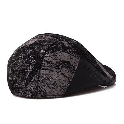 Spring 2024 Fashion European Style Genuine Leather Caps