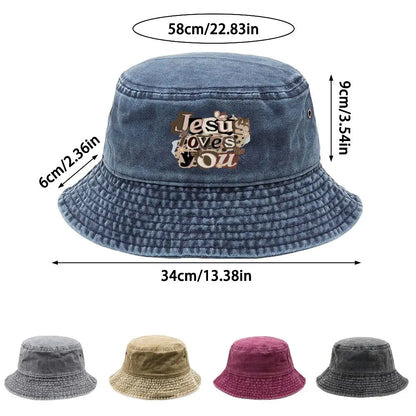 Vintage-Washed Bucket Hat