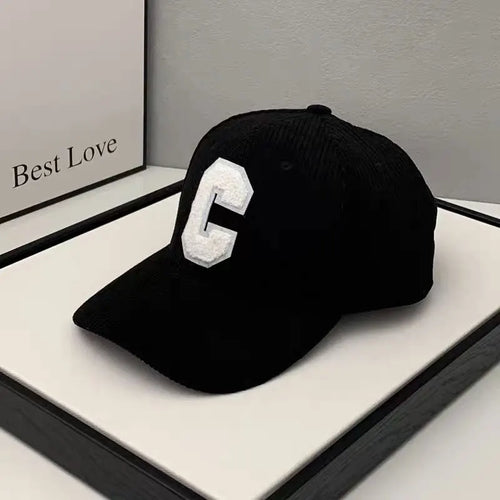 Fashion Baseball Cap Corduroy Fishing Trucker Cap