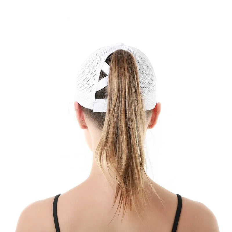 Baseball Caps For Women Hats New Breathable Mesh Sun Visor Hats Female