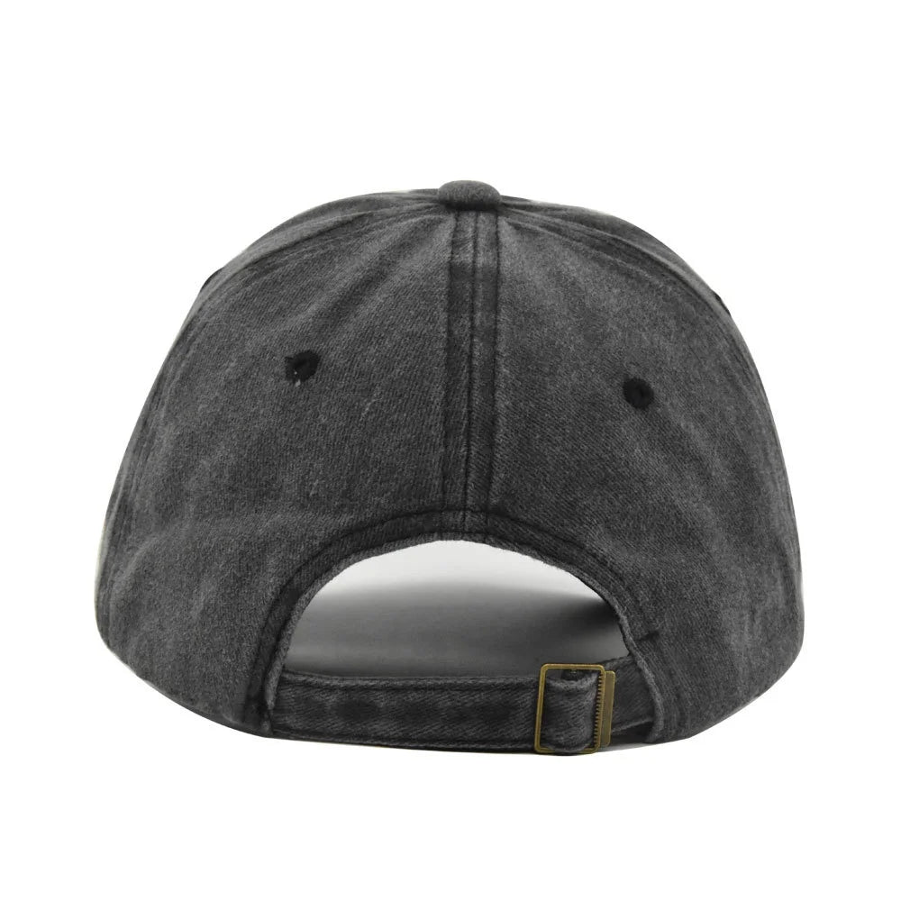 Unisex Baseball Cap Washed Hat Men Women