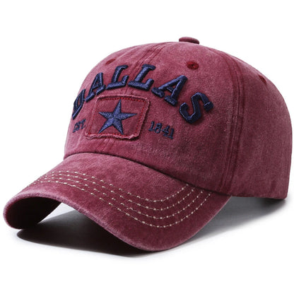 Unisex Washed Cotton Vintage Cap