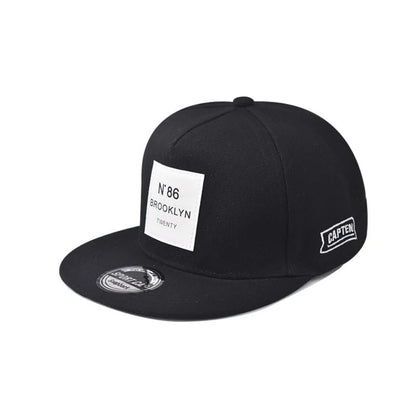 Unisex N.86 Brooklyn Print Label Embroidery Hip-hop Hats