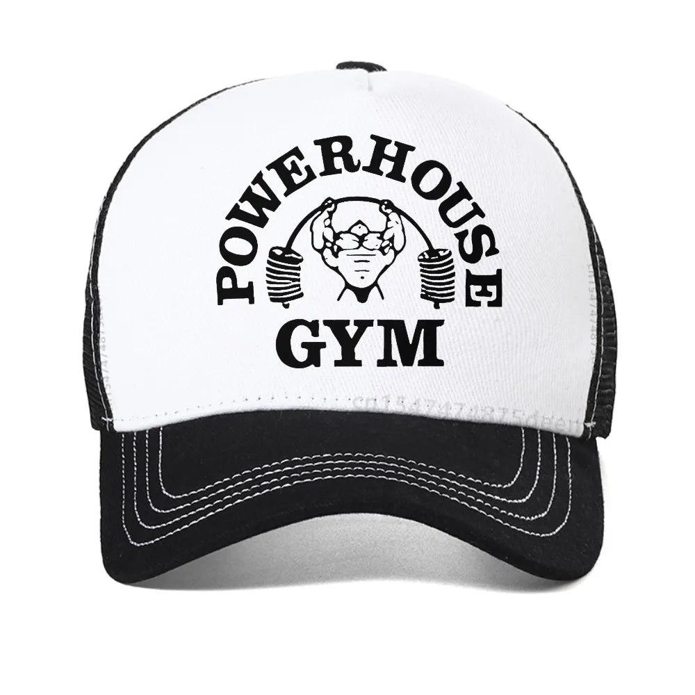 Powerhouse Gym Graphic Baseball Cap Men Women