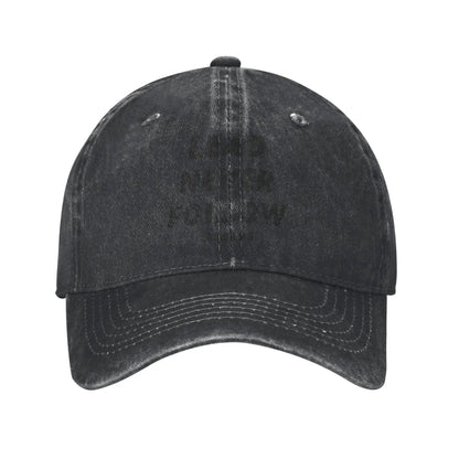 Lead Never Follow Leaders Sun Baseball Cap Men Adult Print Hip Hop Hats Summer Baseball Caps