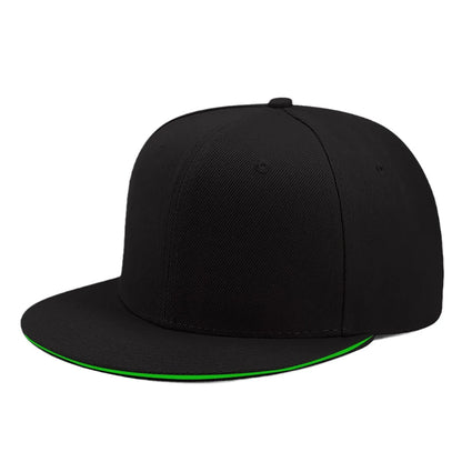 Sandwich Flat Hat Hip-hop Brim Flat Tongue Snapback Cap Men Women Fashion Hats Wholesale