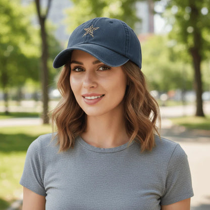 Breathable Sunscreen Hats Adjustable Distressed Faded Cap Men Women