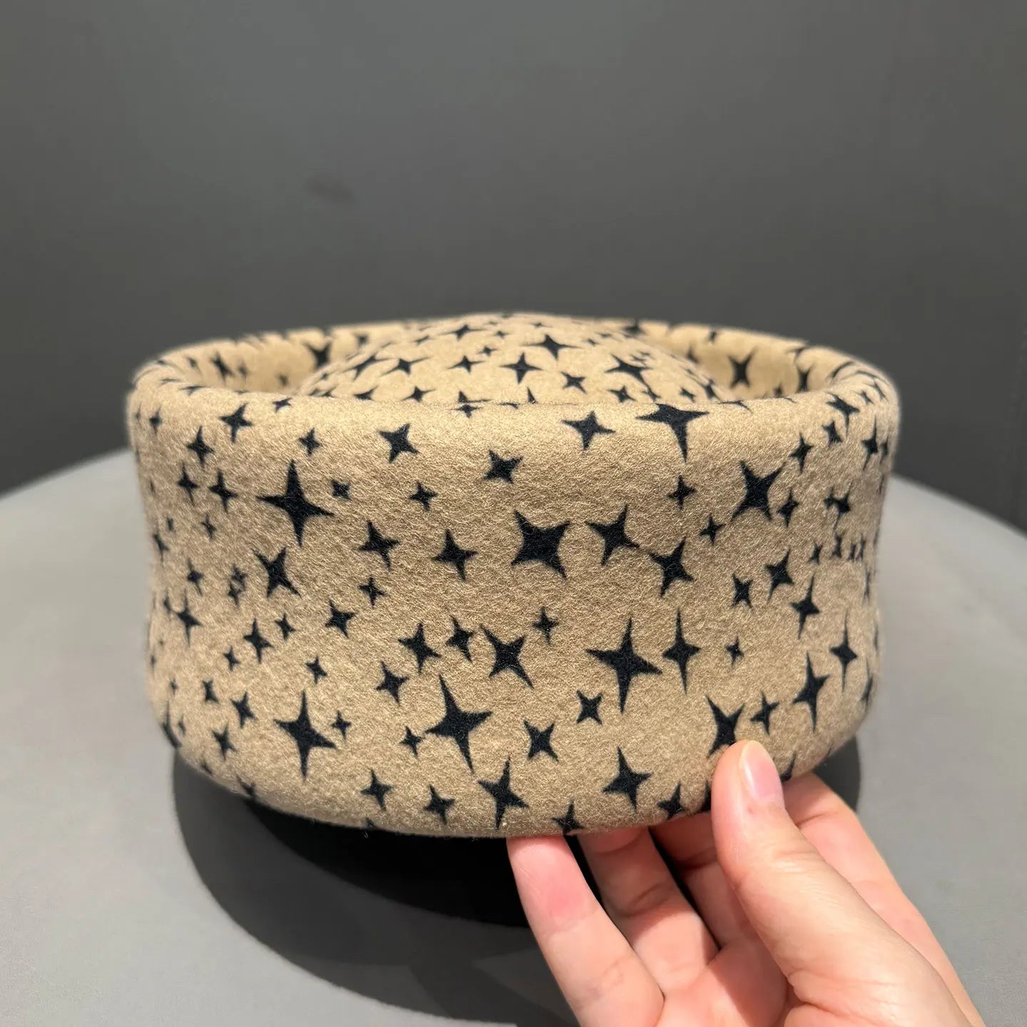 New Winter Retro Leopard Print Wool Felt Fedoras Hat