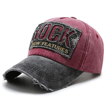 Men's And Women's Fashion Shabby Denim Baseball Cap