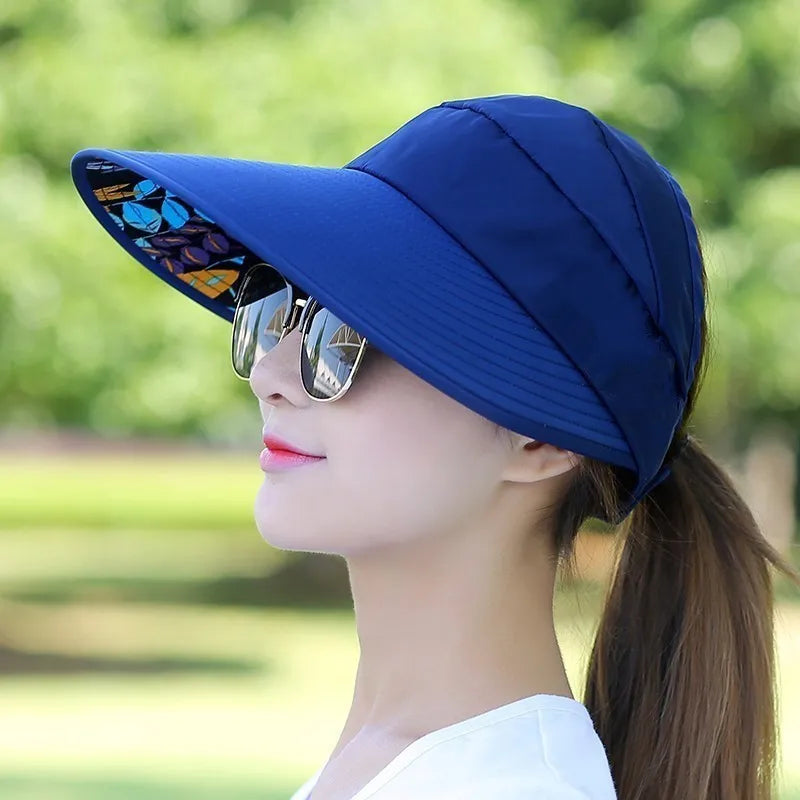 Outdoor Velcro Large Brim Basin Hat