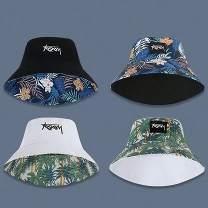 Embroidered Printed Fisherman Hat Men And Women