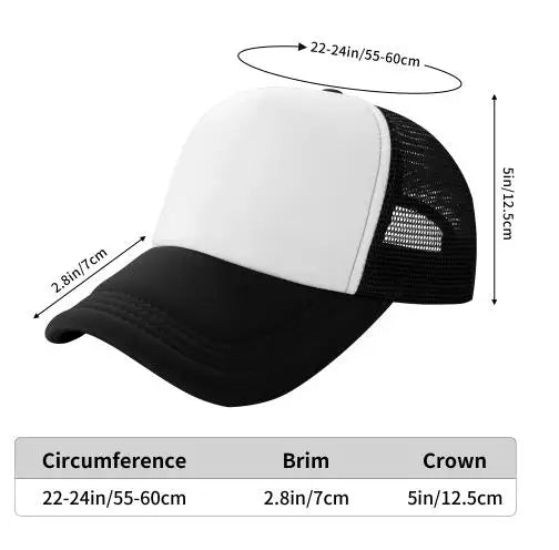 Chicago American Flag Trucker Hat Breathable Mesh Adjustable Cap