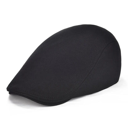 Men's And Women's Solid Color Duckbill Hats