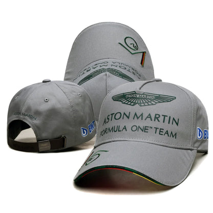 F1 Racing Team Aston Martin Daily Training Baseball Cap Fernando Alonso Men Outdoor Sunscreen Peaked Cap