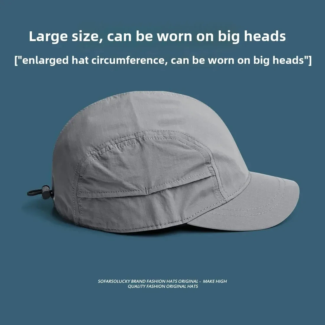 Summer Thin Quick-drying Baseball Cap Short-brimmed Outdoor