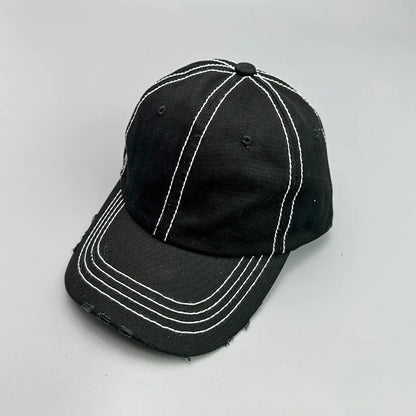 Men And Women Solid Color Soft Cotton Sport Sun Hat