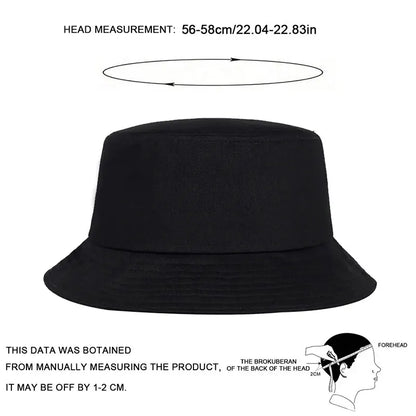 Unisex Solid Color Light Plate Personality Bucket Hats Fishermen Caps Outdoor Casual Cap Men Women