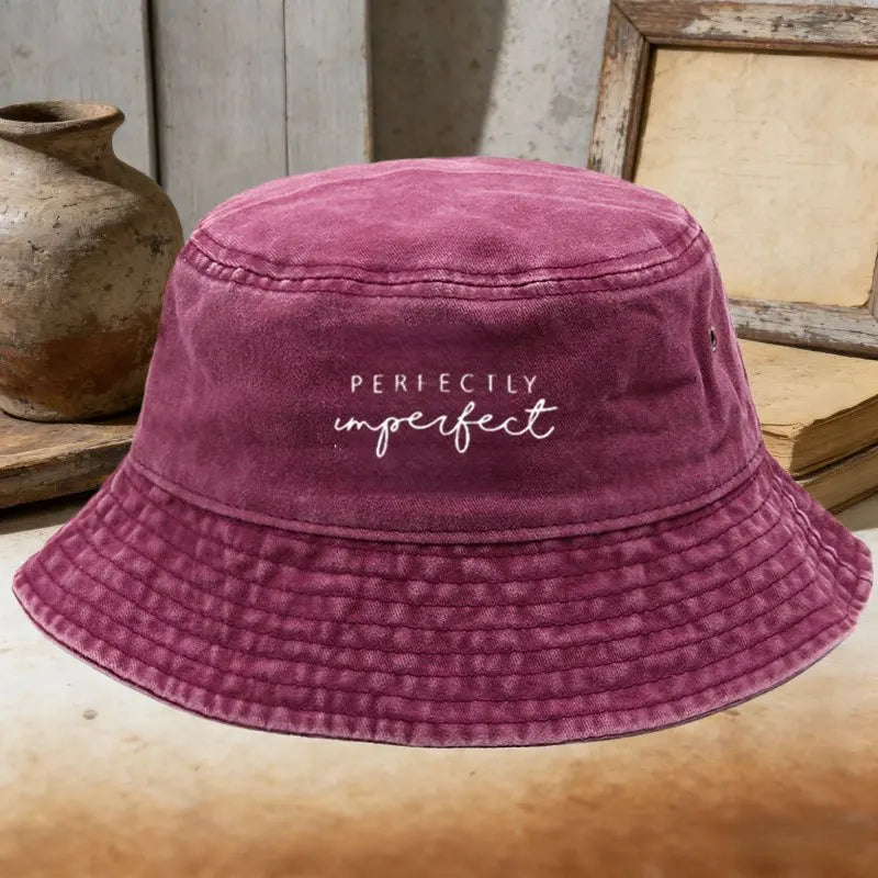 Vintage Washed "Perfectly Imperfect" Bucket Hat