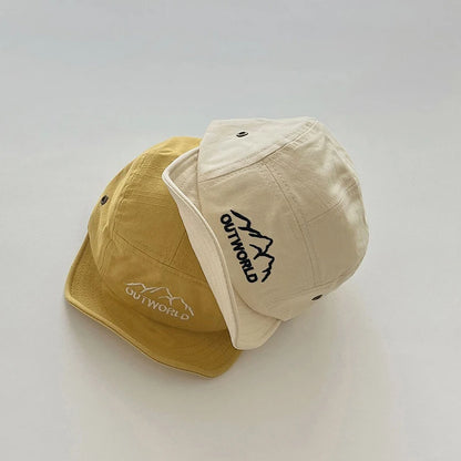 Korean Baby Duck Tongue Hat Letter Casual Kids Baseball Hat