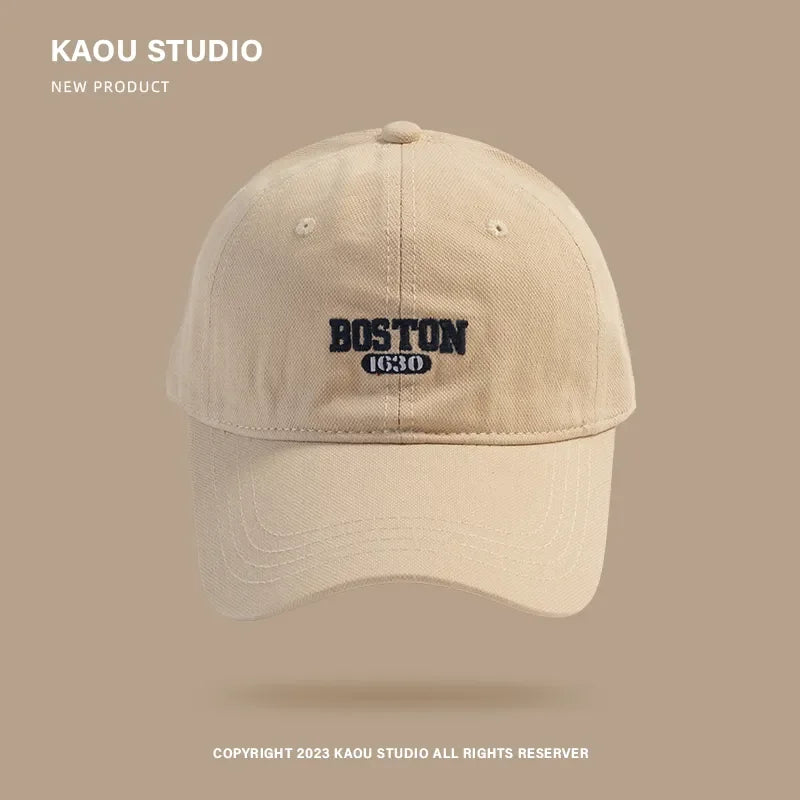 Boston 1630 Men's Spring Autumn Baseball Cap