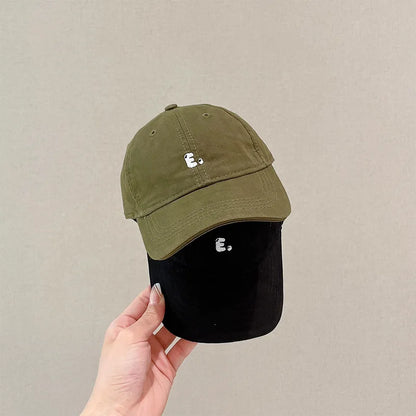 Fashion Letter Children Baseball Hat Embroidery Kids Duck 2 8year Boys Girls Outdoor Sunshade Visors Baby Hats