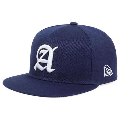 Unisex Personality A Letter Embroidery Hip-hop Hats Outdoor Hat Sports Cap