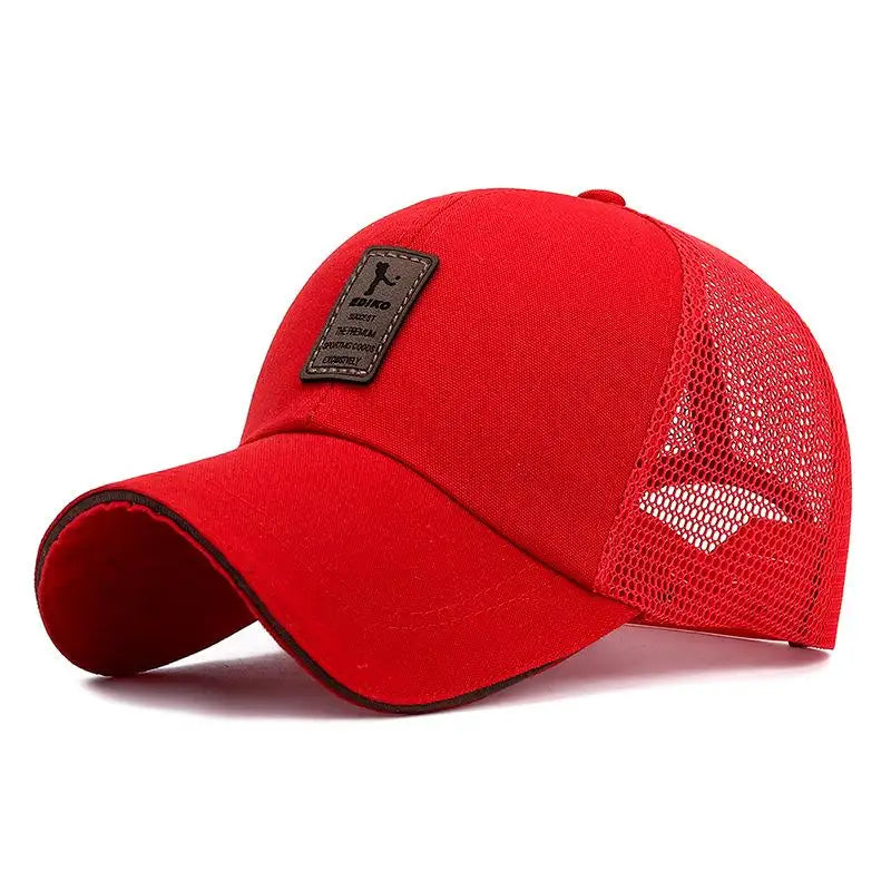 Unisex Cap Casual Plain Mesh Baseball Cap Adjustable Snapback Hats Hip Hop Trucker Cap Streetwear Dad Hat