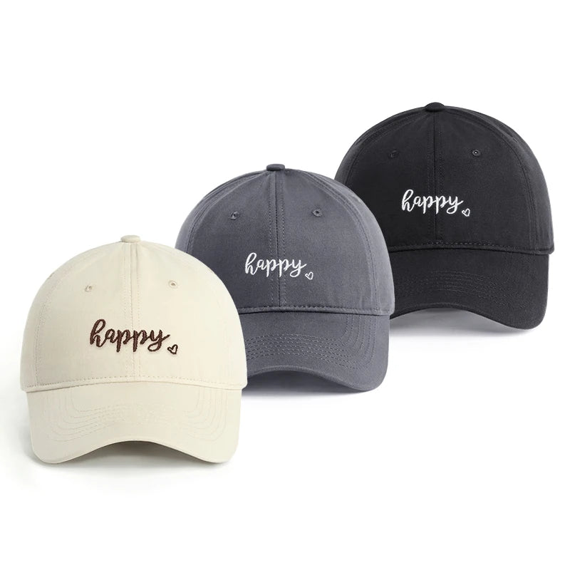 Fashion Solid Color Baseball Hat For Men Women