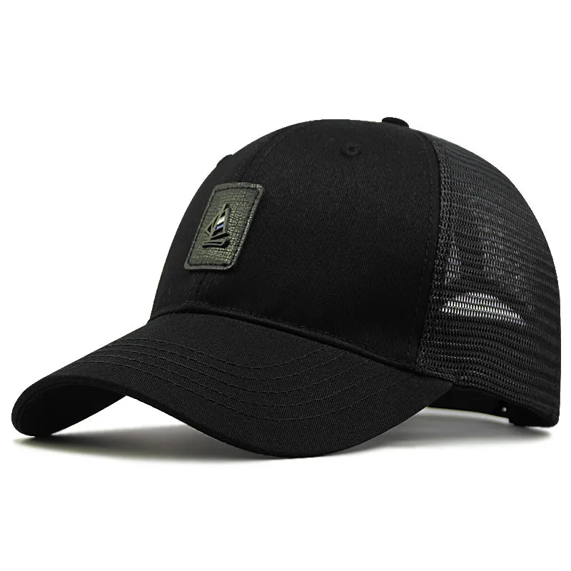 Big Head Man Plus Size Baseball Cap Summer Cotton Mesh