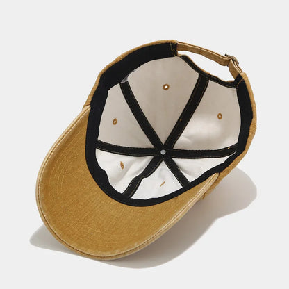 C Letter Embroidery Denim Baseball Caps
