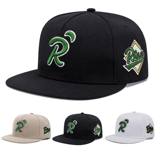 Creative and Personalized R-letter Embroidered Men's Street