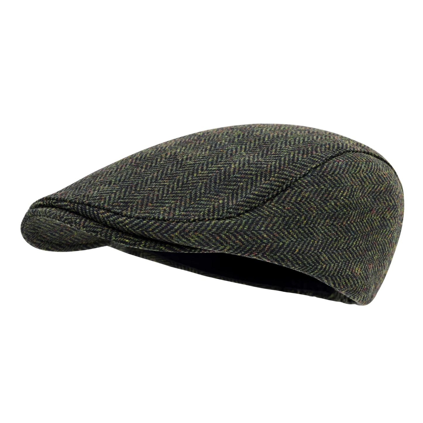 Men's Flat Cap Wool Tweed Driving Irish Gatsby Cabbie Golf Vintage Newsboy Hat