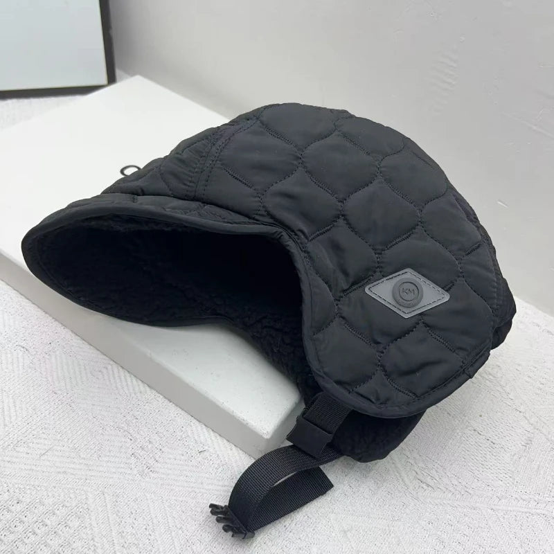 Velvet Lei Feng Hat Unisex Winter Thickened Velvet
