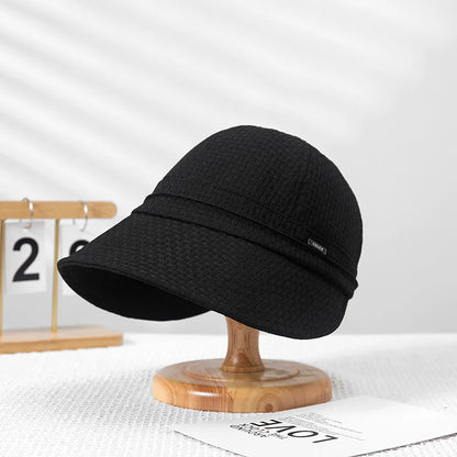 New Foldable Wide Brim Sun Hat Drawstring Adjustable Caps