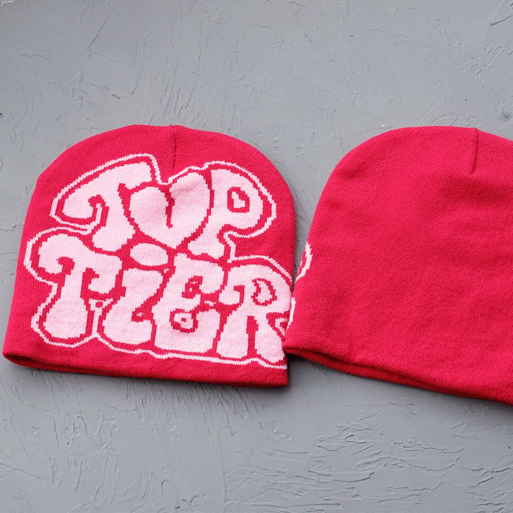 Knitting Beanies Hat Men Women