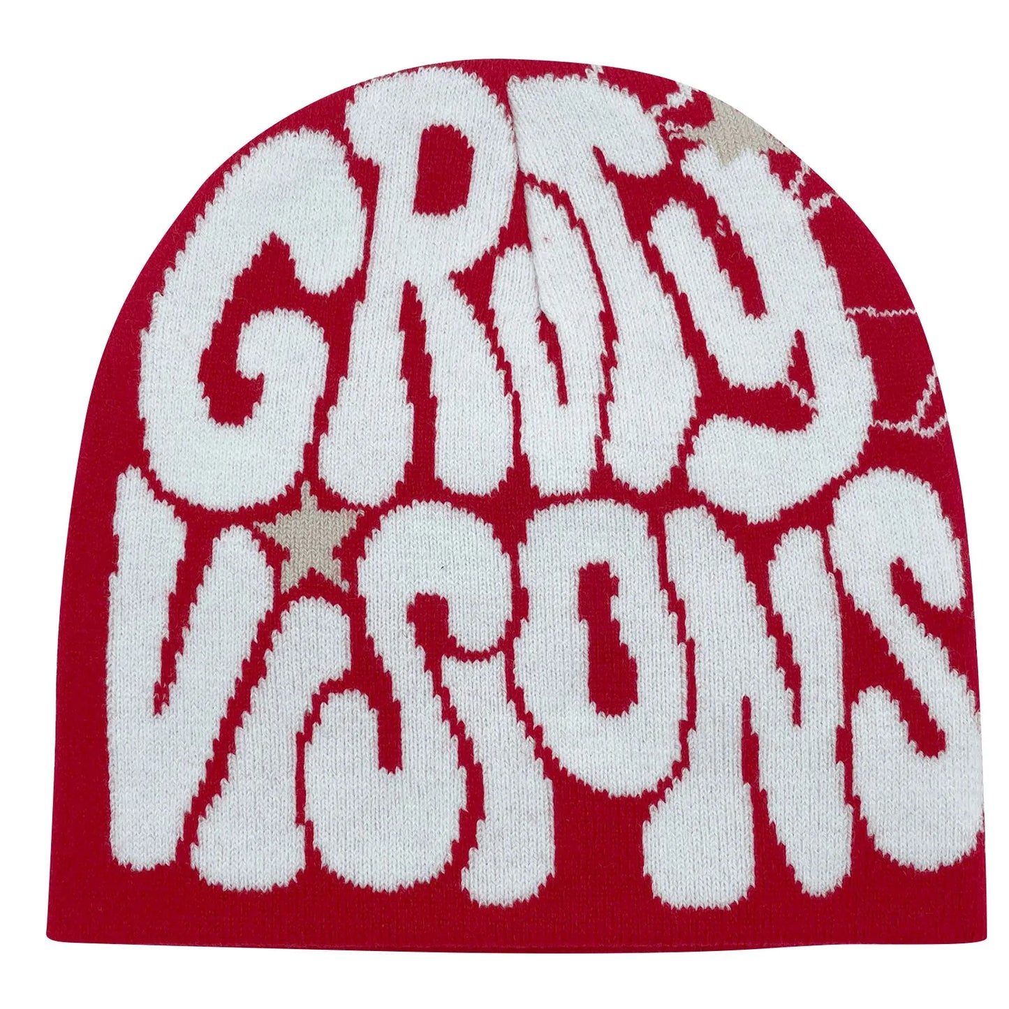 Unisex Knitted Hats Trendy Letter Pattern Popular Hip-Hop Hats