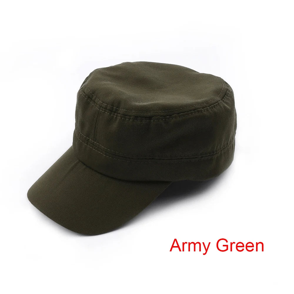Men Women Camouflage Army Hat Camo Military Cadet Combat Fishing Baseball Cap