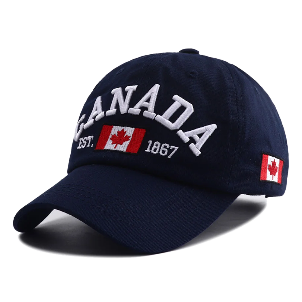 Canada Flag Embroidery Baseball Cap