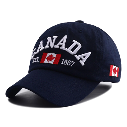 Canada Flag Embroidery Baseball Cap