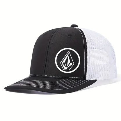 Simple Symbol Slightly Curved Printed Baseball Cap Men's And Women's