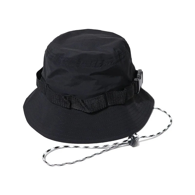Multifunction Tactical Hip Hop Techwear Bucket Hat Men Women Outdoor