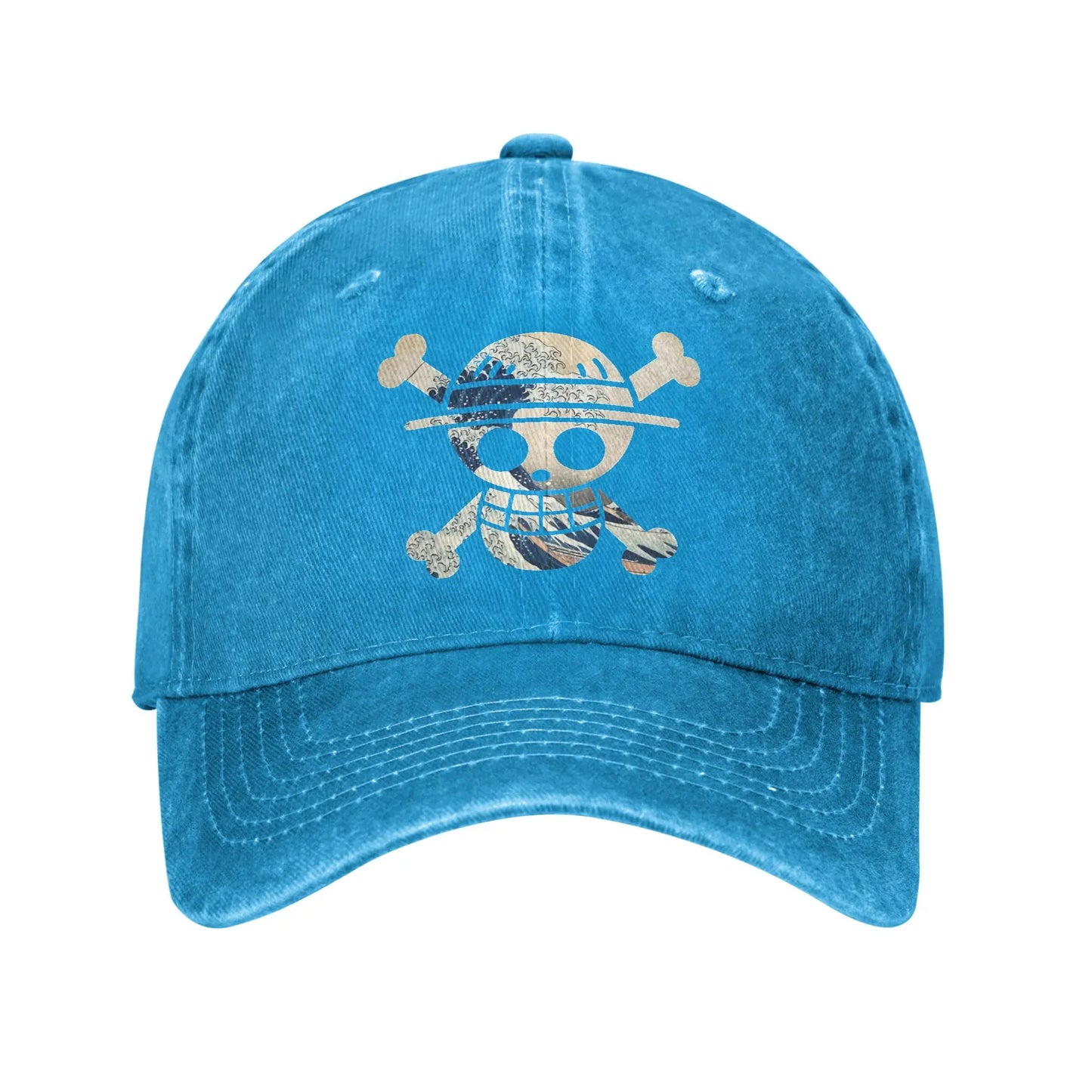 Fashion Ones Pieces Hokusai Baseball Caps Unisex