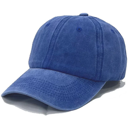 Baseball Cap Washed Daddy Hat Outdoor Cap Sand Washed Old Cowboy Hat Soft Top Sun Hat Embroidery