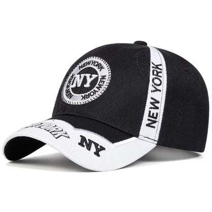 Unisex Letter Embroidery Baseball Caps Outdoor Adjustable Casual Sunscreen Hat