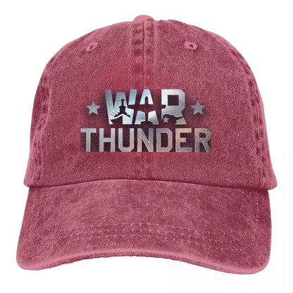 War Thunder Game Baseball Cap