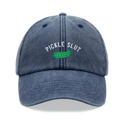 1pc Personality Washed Pickle Slt Baseball Caps for Men