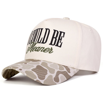 Unisex I Could Be Meaner Embroidery Baseball Caps Spring Autumn