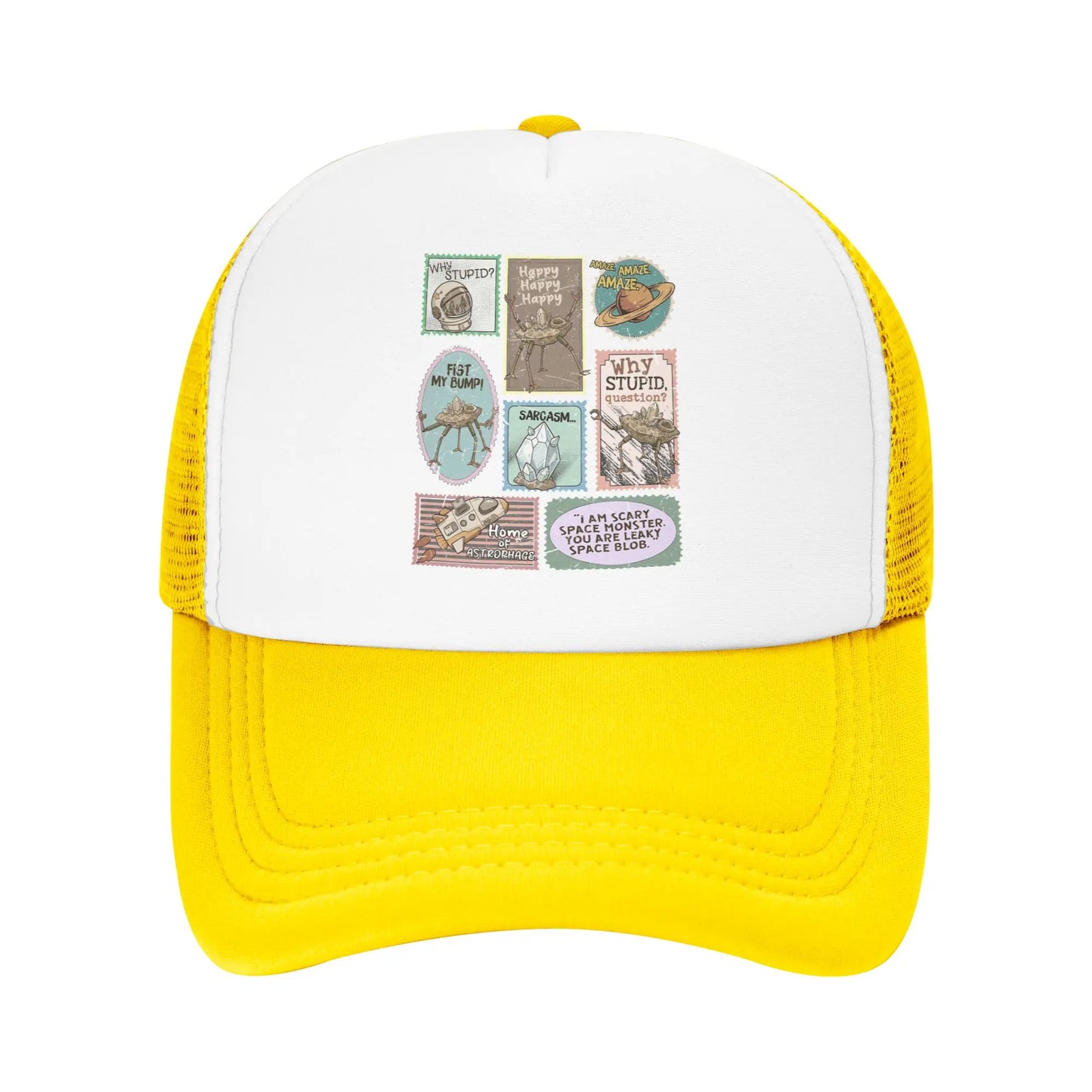 Project Hail Mary Stamps Mesh Baseball Caps Men Women Sport